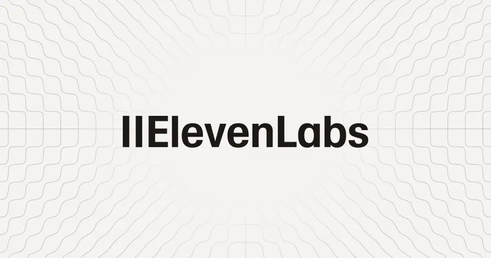 Imagen de presentación de ElevenLabs en su web