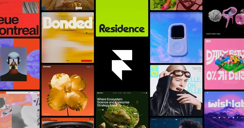 Imagen de presentación de Framer en su web