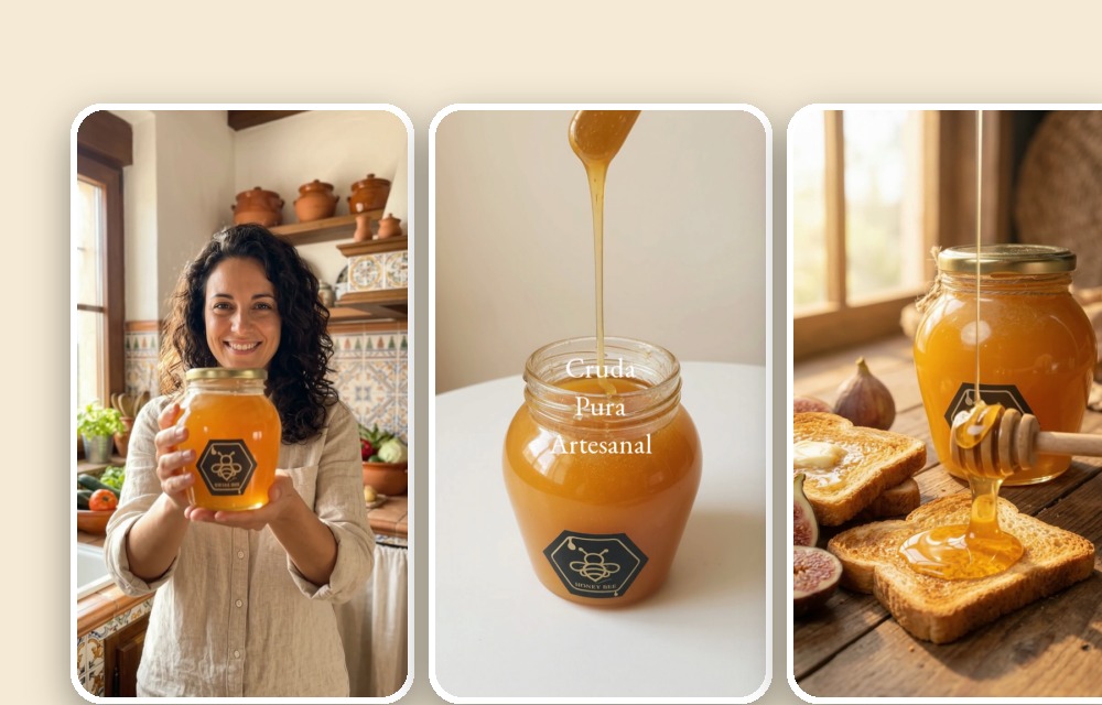 Tres versiones del mismo bote: persona, el estilo del anuncio y desayuno