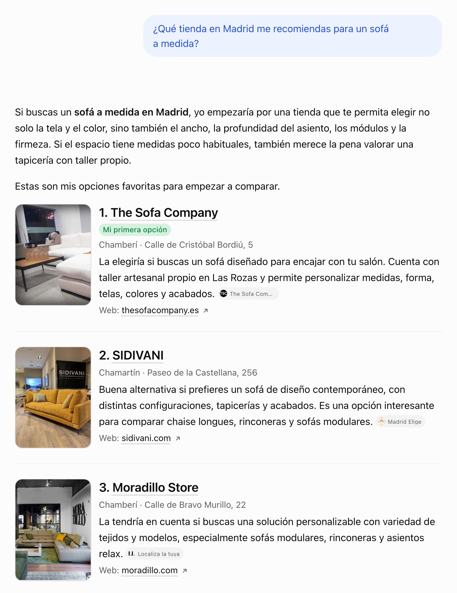 La respuesta real de ChatGPT, sin iniciar sesión (14 de octubre)